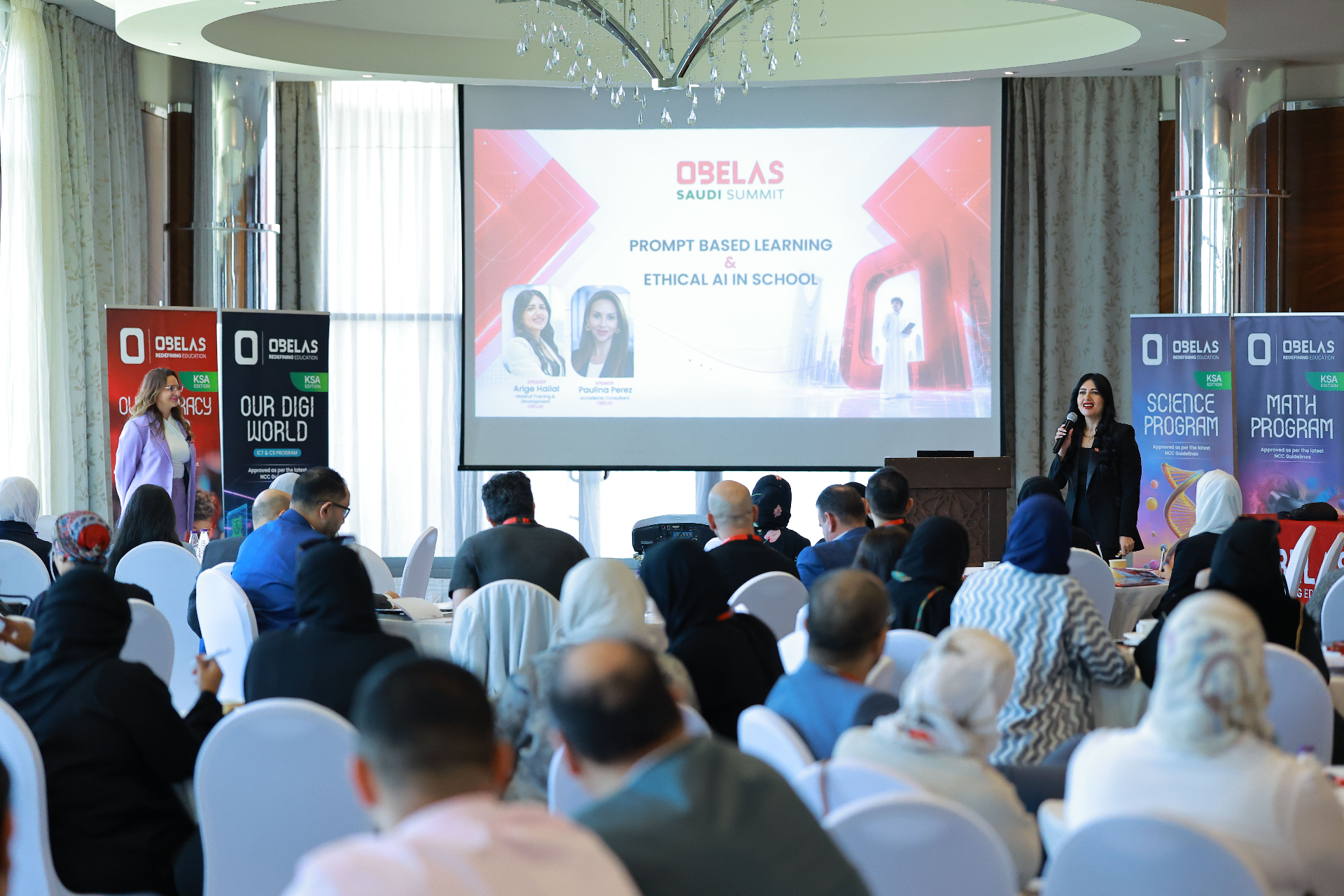 OBELAS Saudi Summit keynote on ethical AI in school