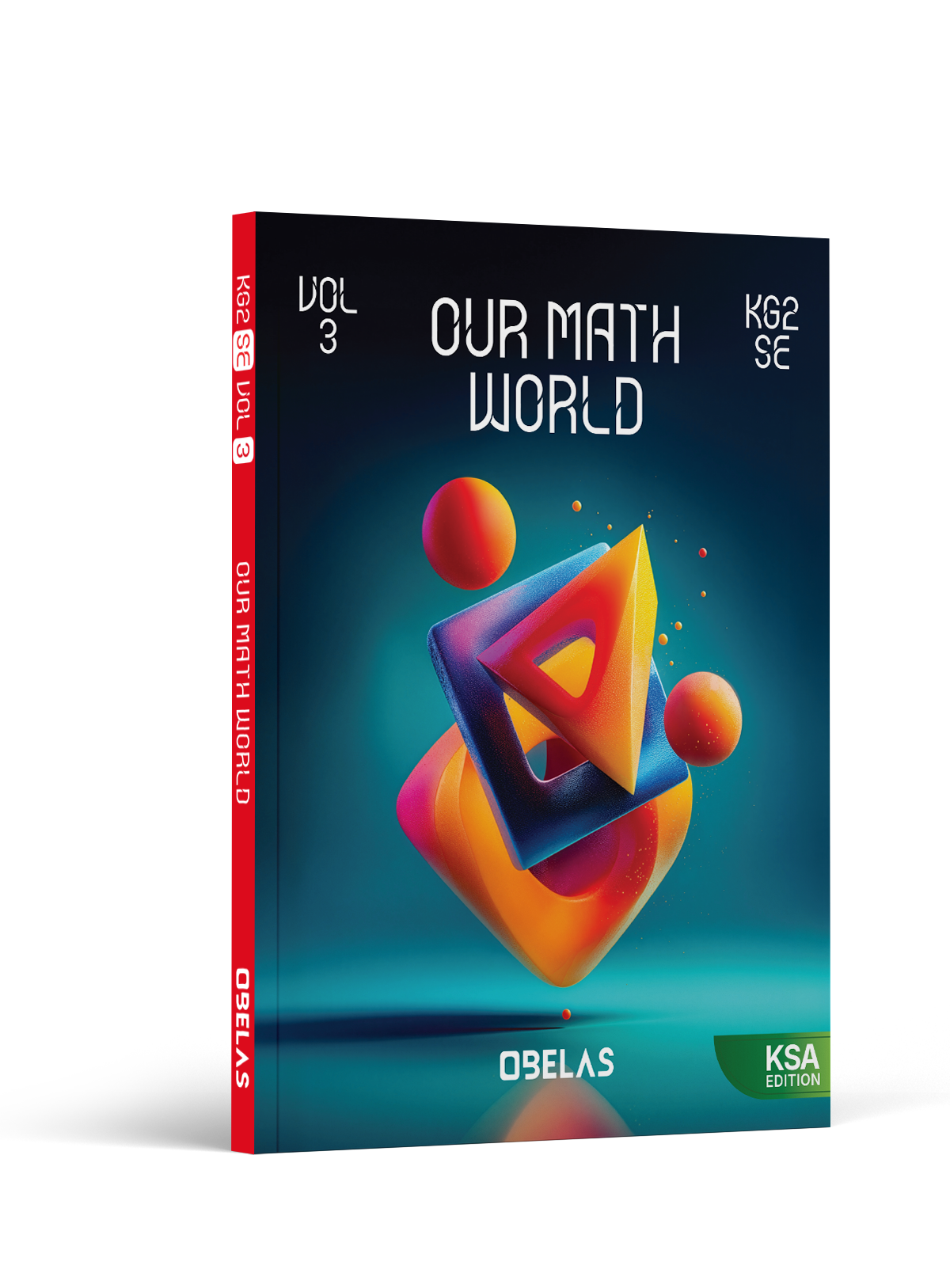 Our Math World · KG2, cover 3